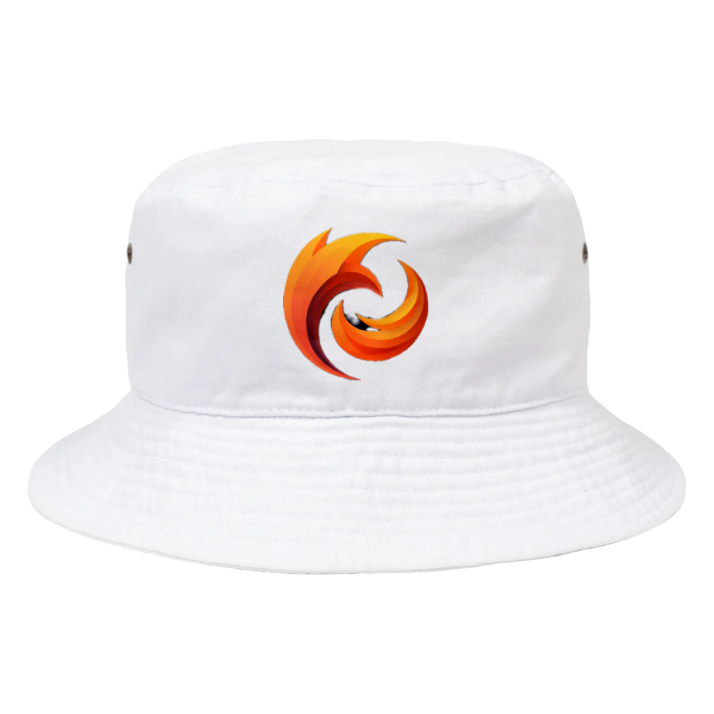 Shin〜HTのお店のスタイリッシュ炎 Bucket Hat