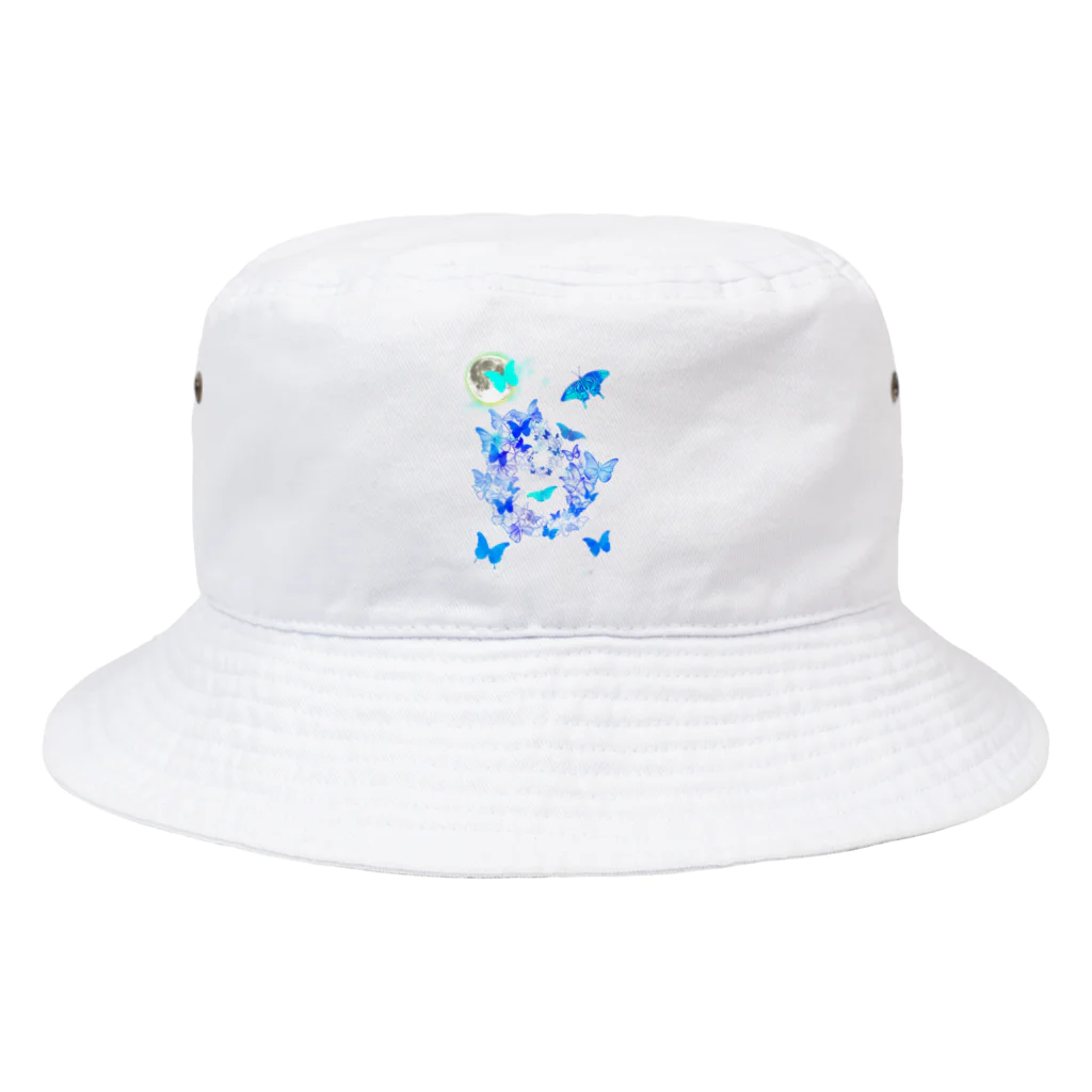 すぷー_SpooK† 絵の欠片のモルフォ蝶 Bucket Hat