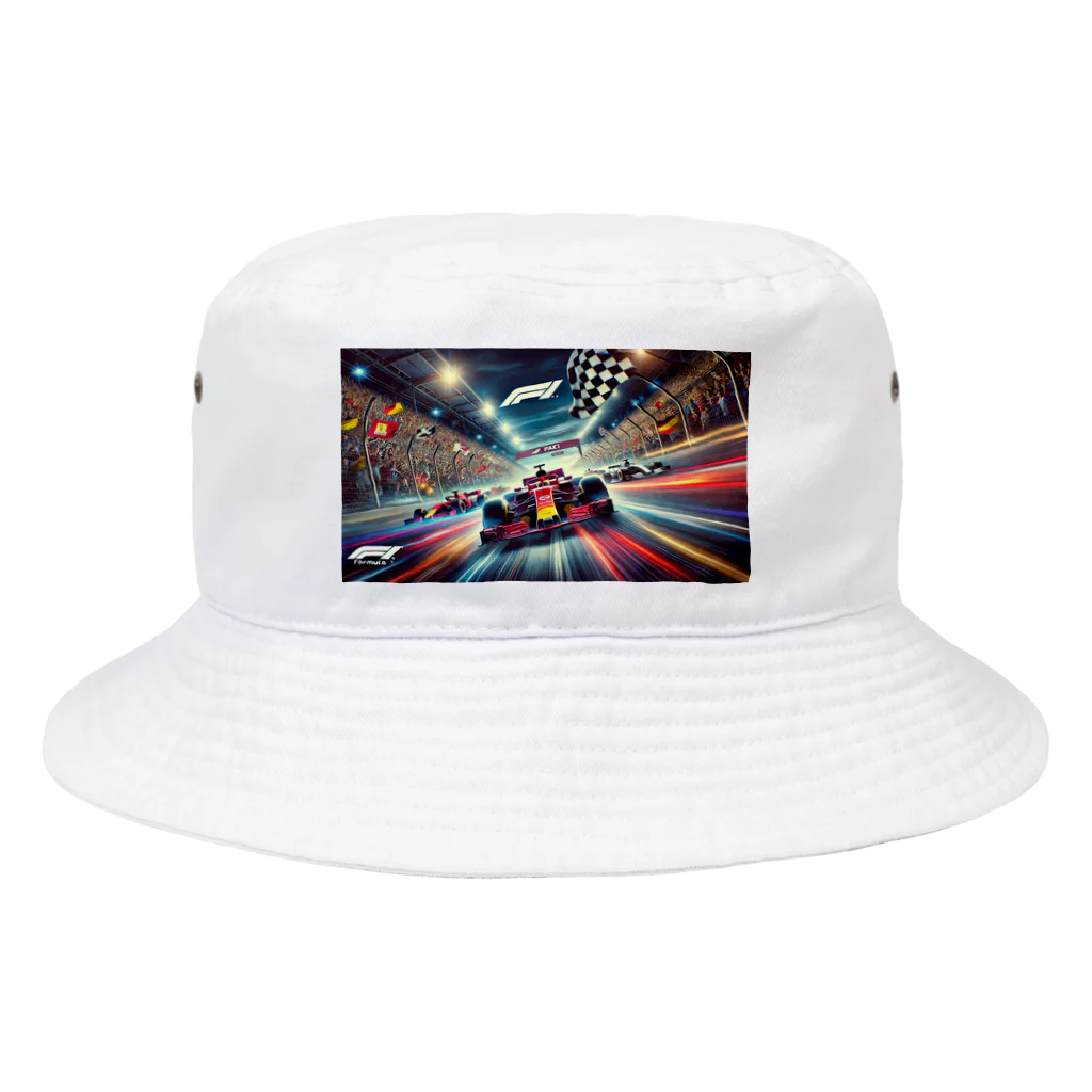 the blue seasonのスピードと興奮の頂点：フォーミュラ1レースの魅力 Bucket Hat