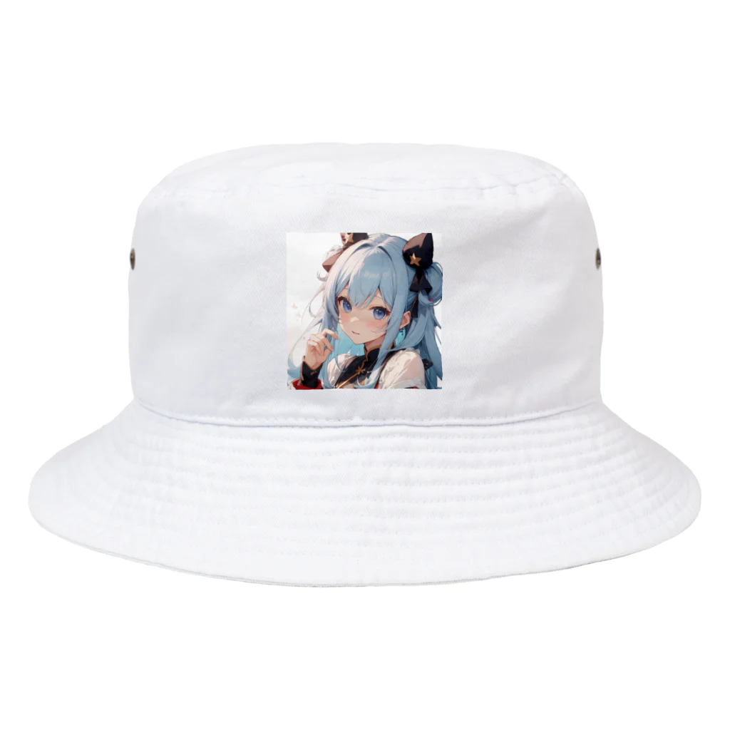 hazukimikanのあおにゃん Bucket Hat