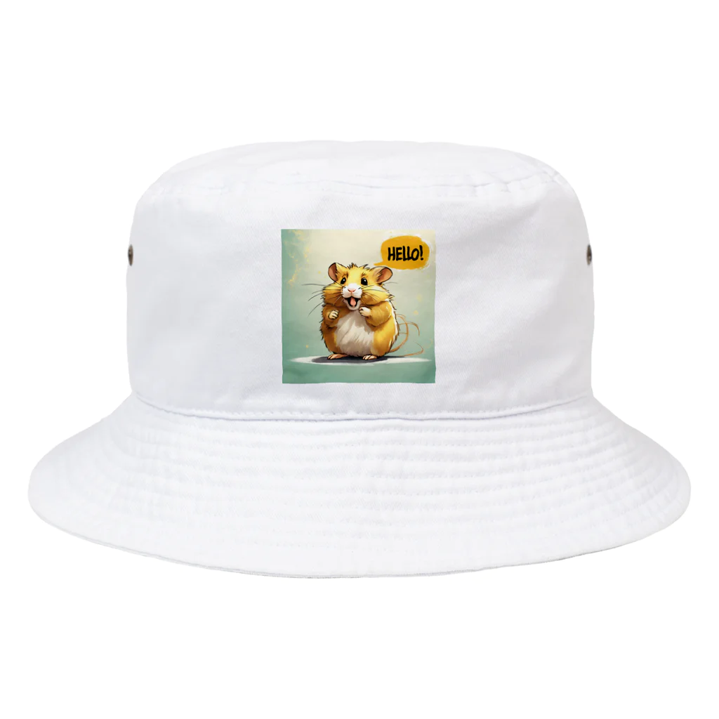 Master of Creativeの金色ハムスター Bucket Hat