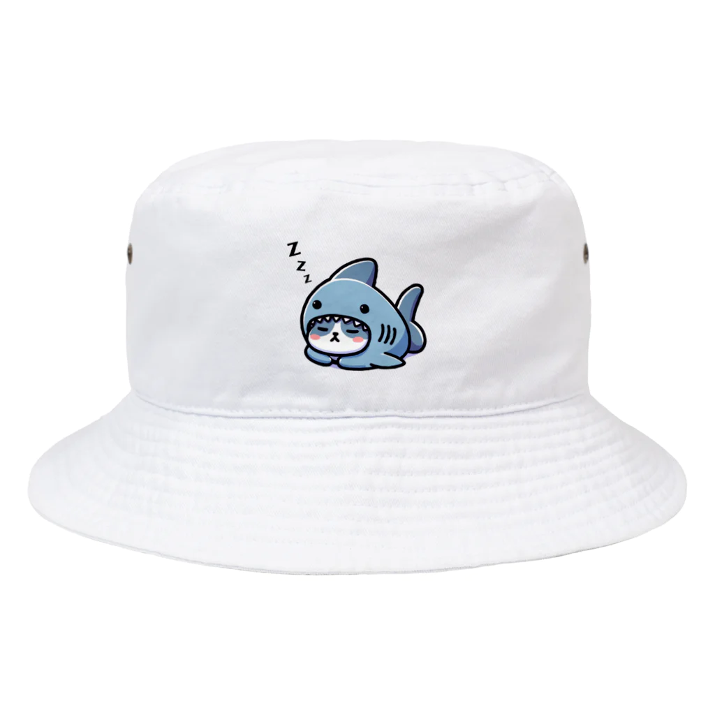 きぐるみあにまるず！のすやすや着ぐるみネコ Bucket Hat