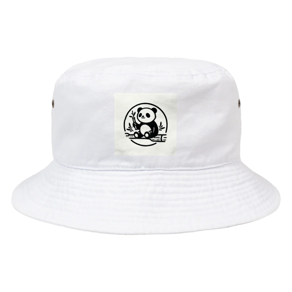 RIKUPANDAのYURUPAN Bucket Hat