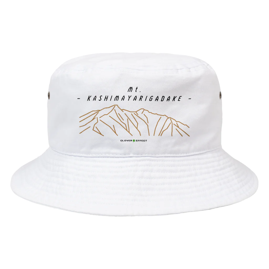 CLOVER🍀EFFECTの鹿島槍ヶ岳 Bucket Hat