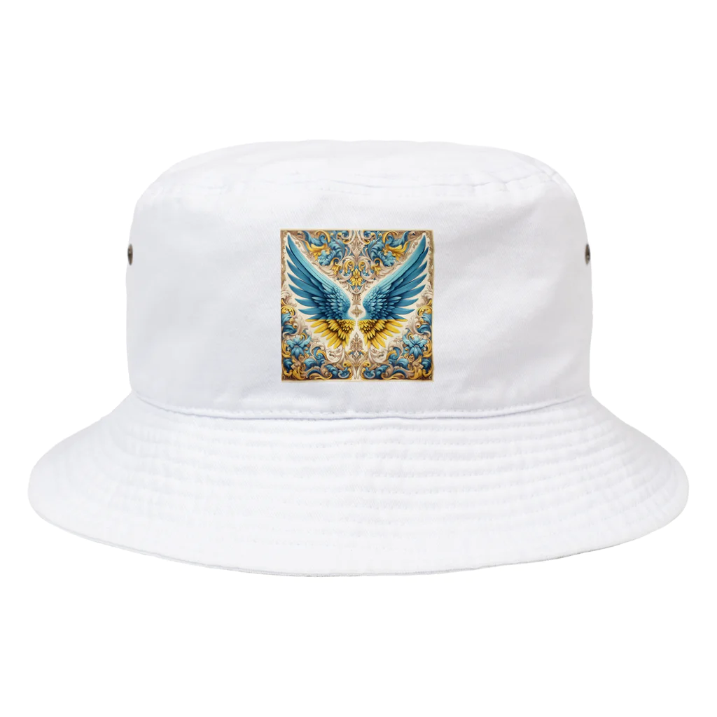 BABYLON  Channel　aiの翼　ウクライナRenaissance 16世紀 Bucket Hat