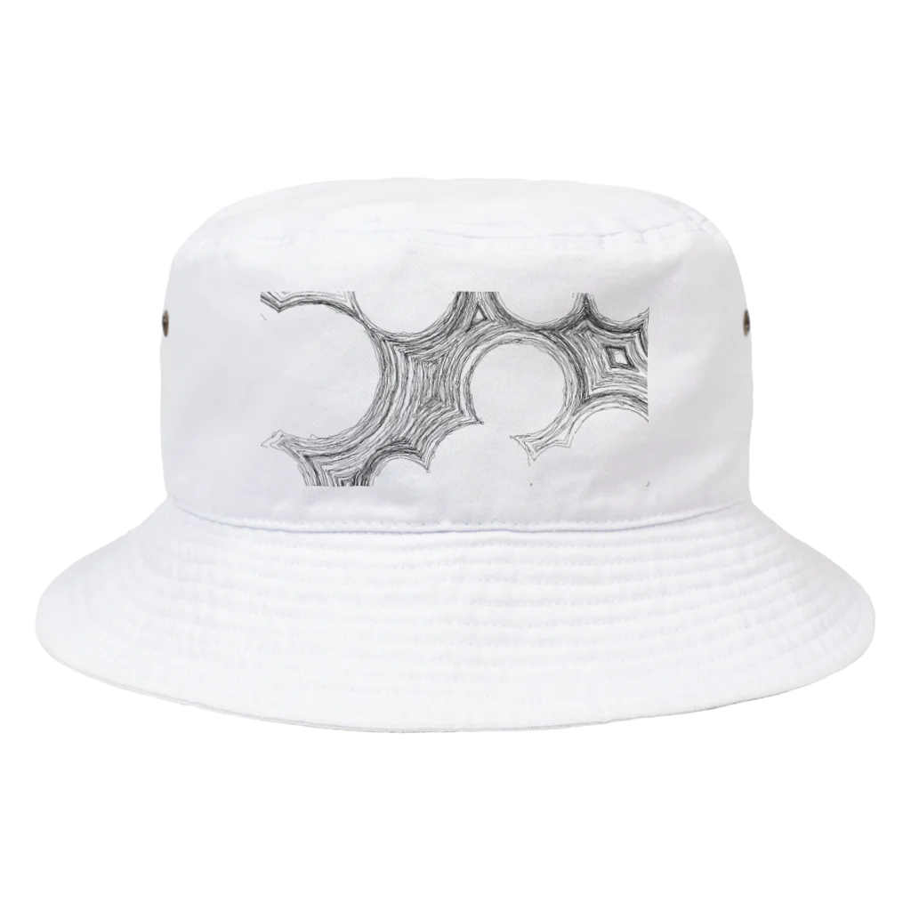 オフェンシブデザインショップのcellNoiseVfTrail_result_0033_trim.png Bucket Hat