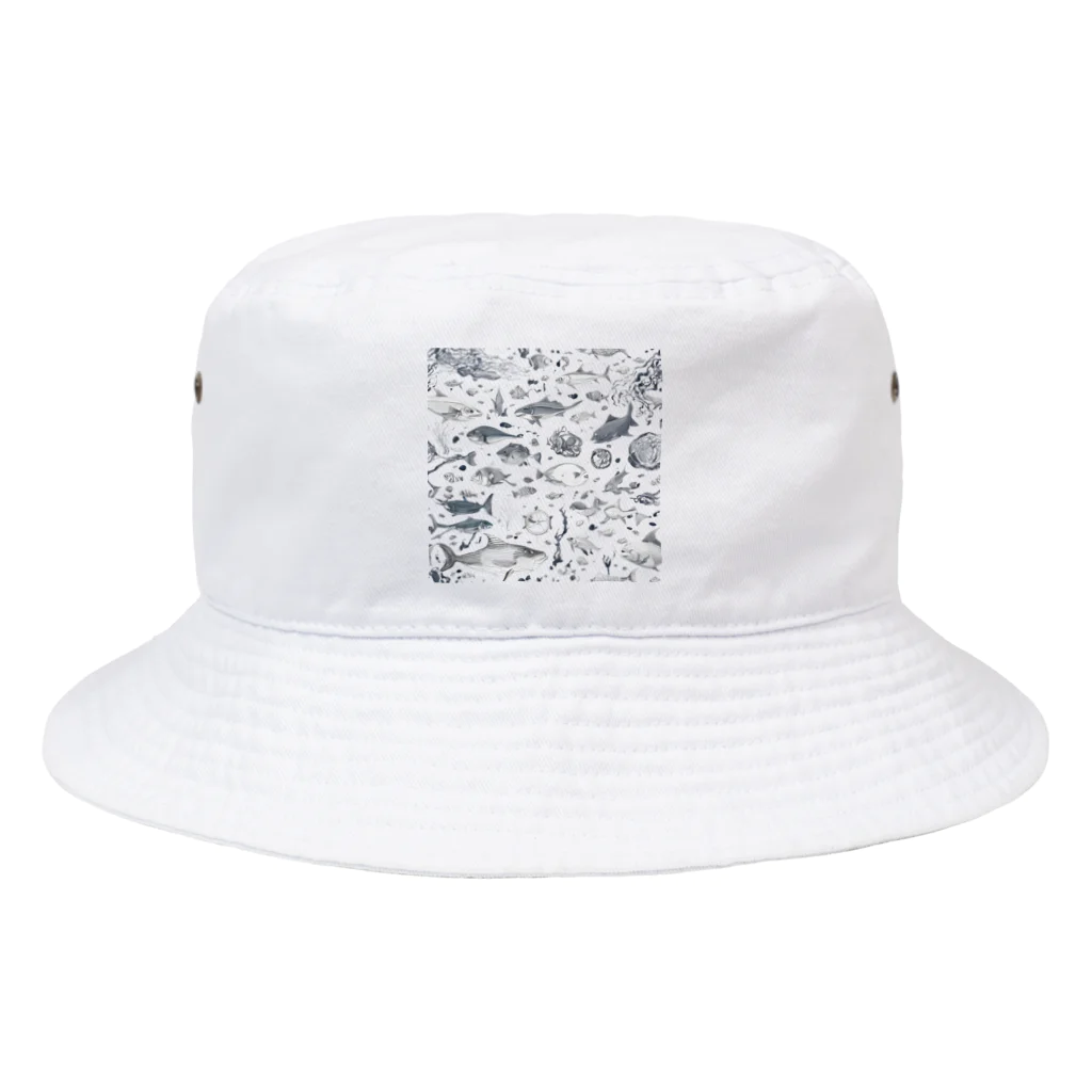 8890の深海 Bucket Hat