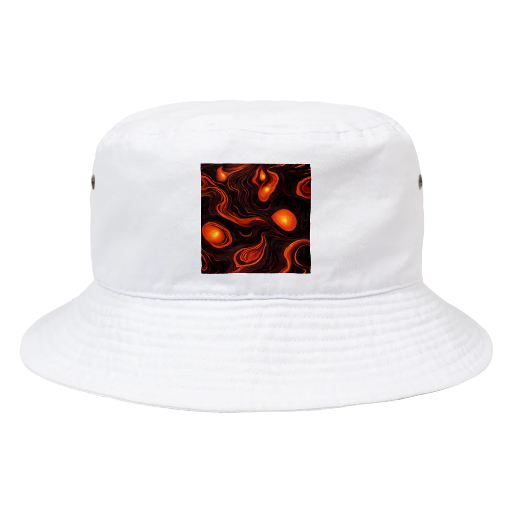 8890の溶岩 Bucket Hat