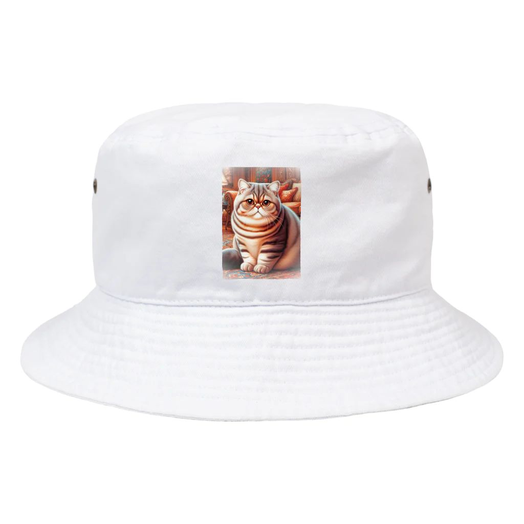 SAKIのエキゾチック・ショートヘア Bucket Hat