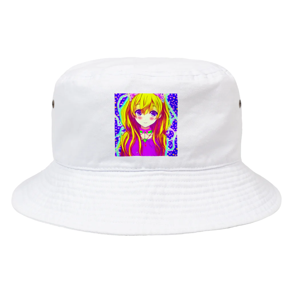 きゅぴきゅぴガールの金髪優しげ★きゅぴきゅぴガール Bucket Hat