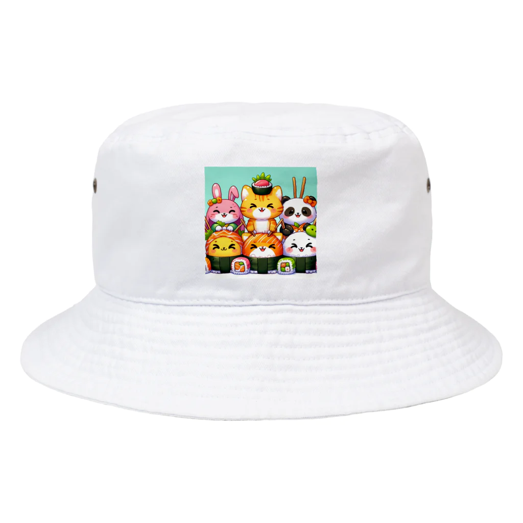 ATOZEKI777のスシッチ Bucket Hat