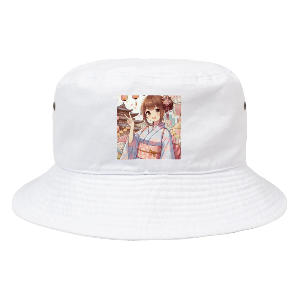 yukatagirlsのお祭り好きのＪＫ Bucket Hat