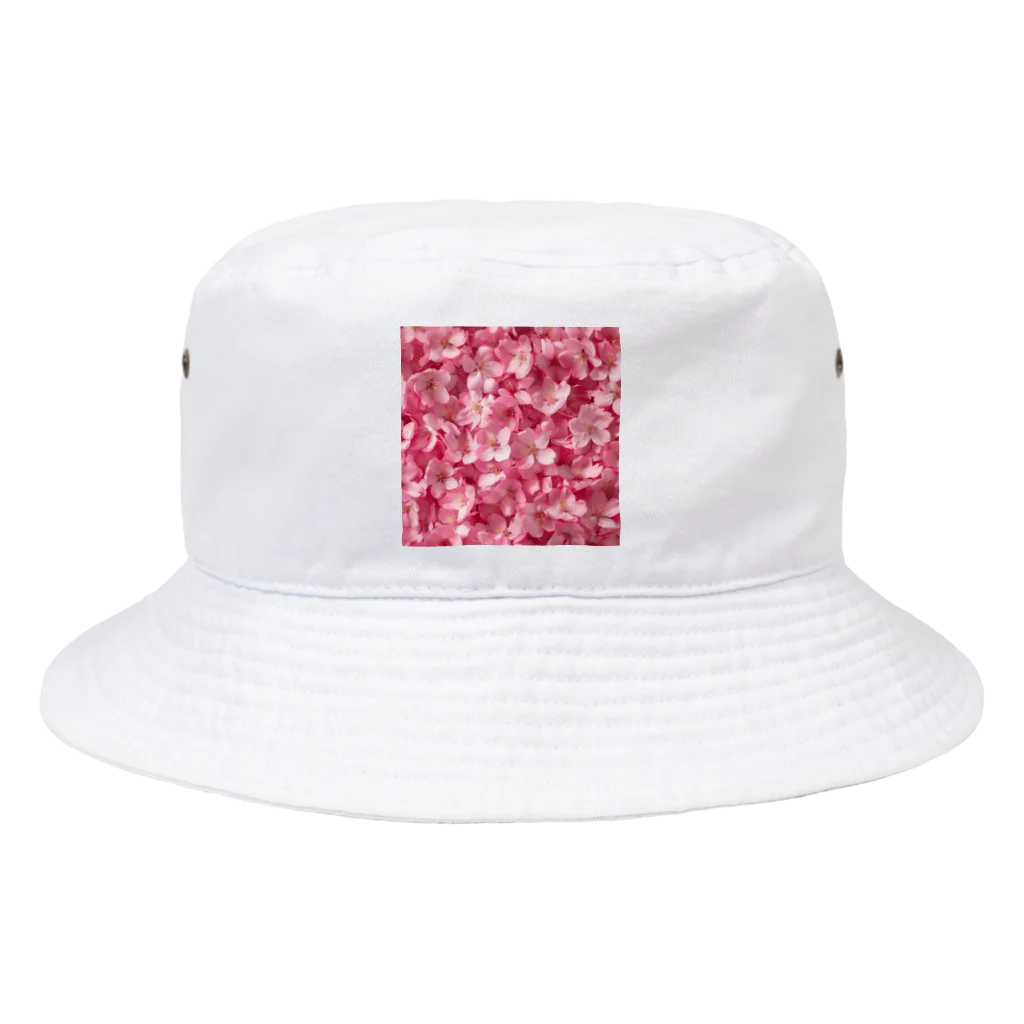 オンラインショップイエローリーフのピンクの花　桜　綺麗 Bucket Hat