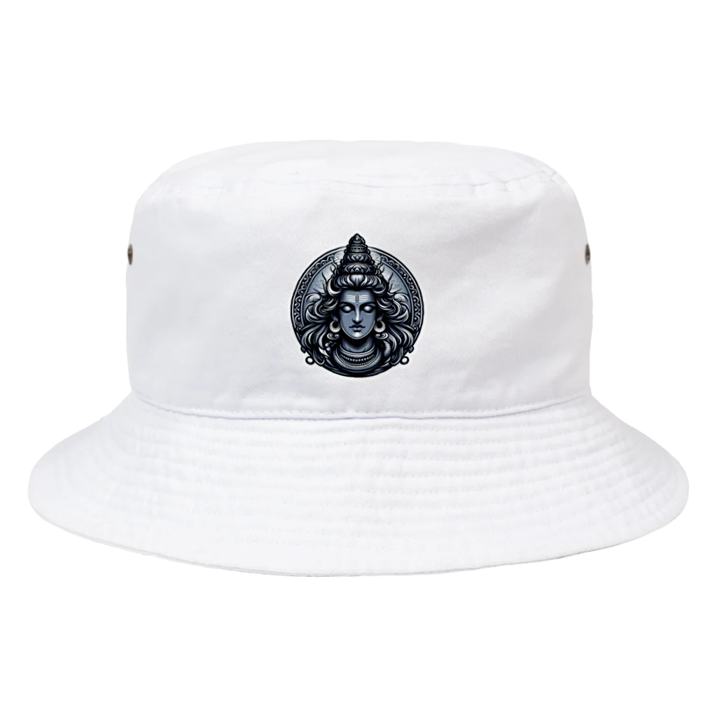 psychedelic mountainのshiva  Bucket Hat