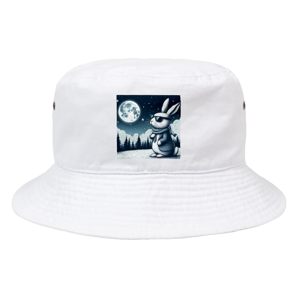 NACJACのうさぎのキャラクターグッズ Bucket Hat