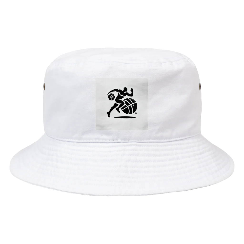 yumayumaのバスケットマン Bucket Hat