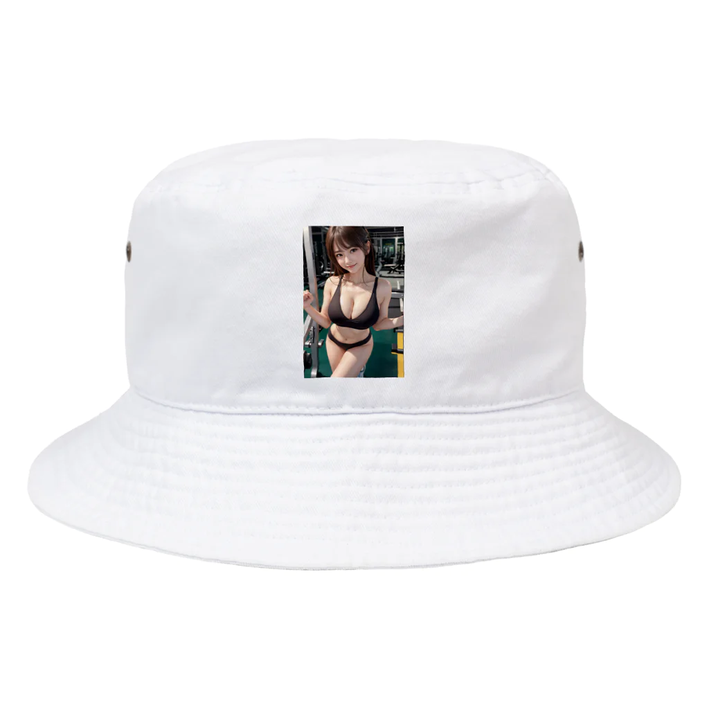 kura111のスポーツ女子 Bucket Hat