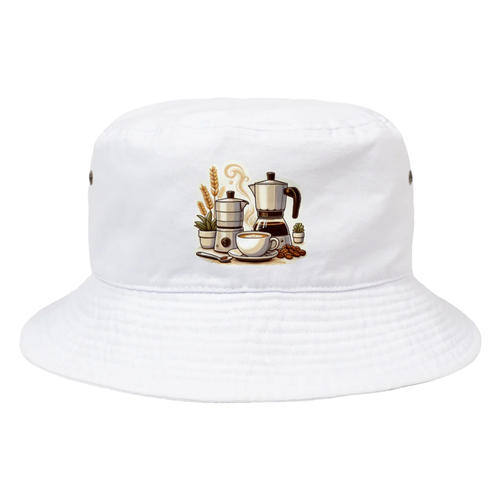 noiSutoaの贅沢コーヒー Bucket Hat