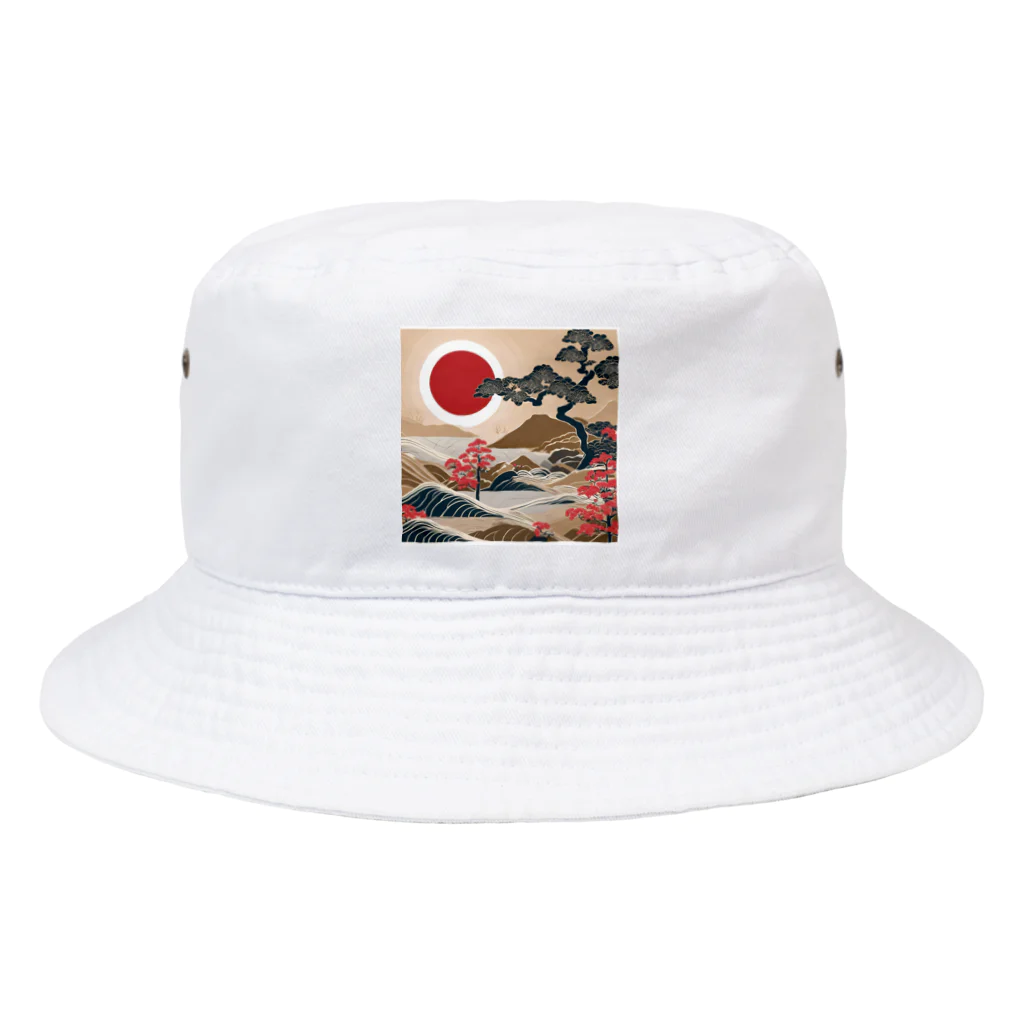 横里沙里の和の彩り Bucket Hat