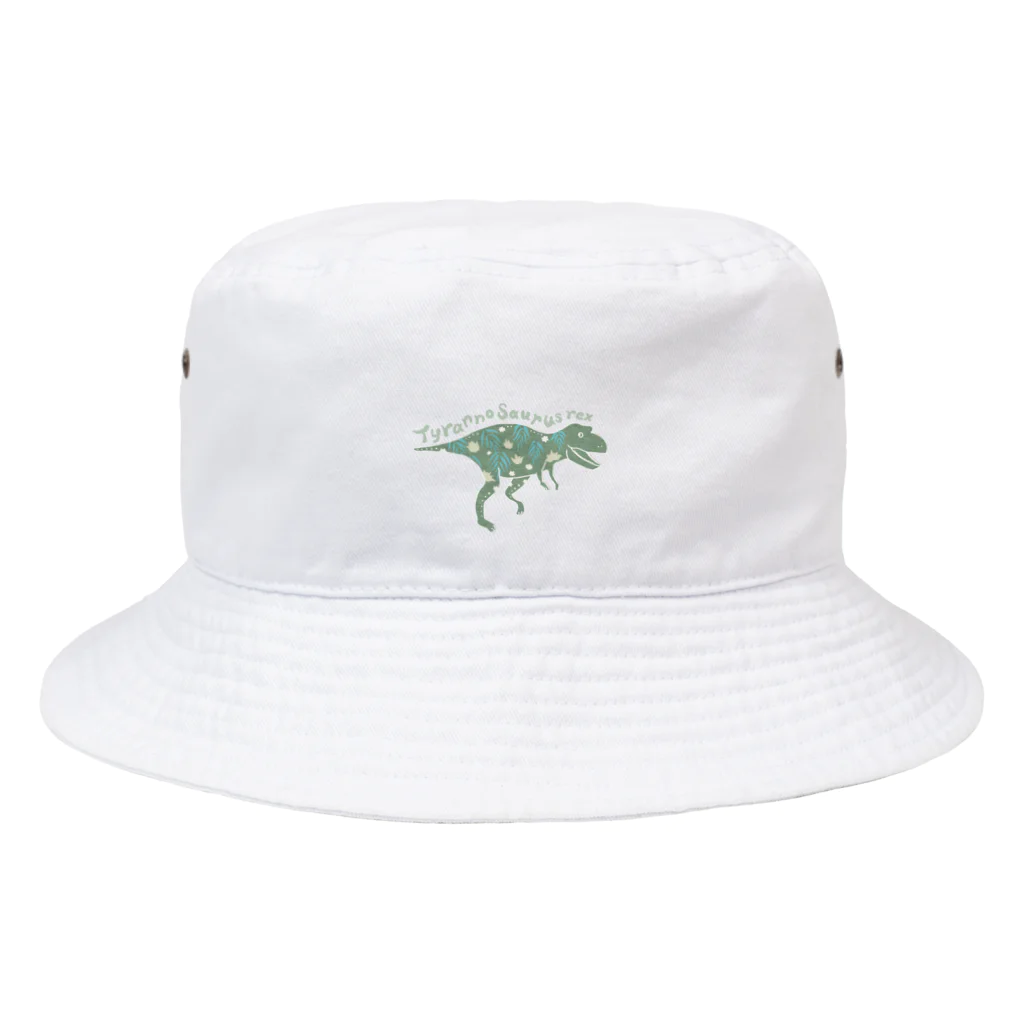 楽園Dinosaurの楽園Dinosaur * ティラノサウルス Bucket Hat