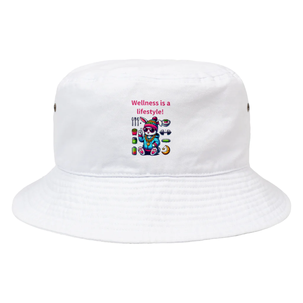 CHOCOLATEAの「健康のバランス」 Bucket Hat