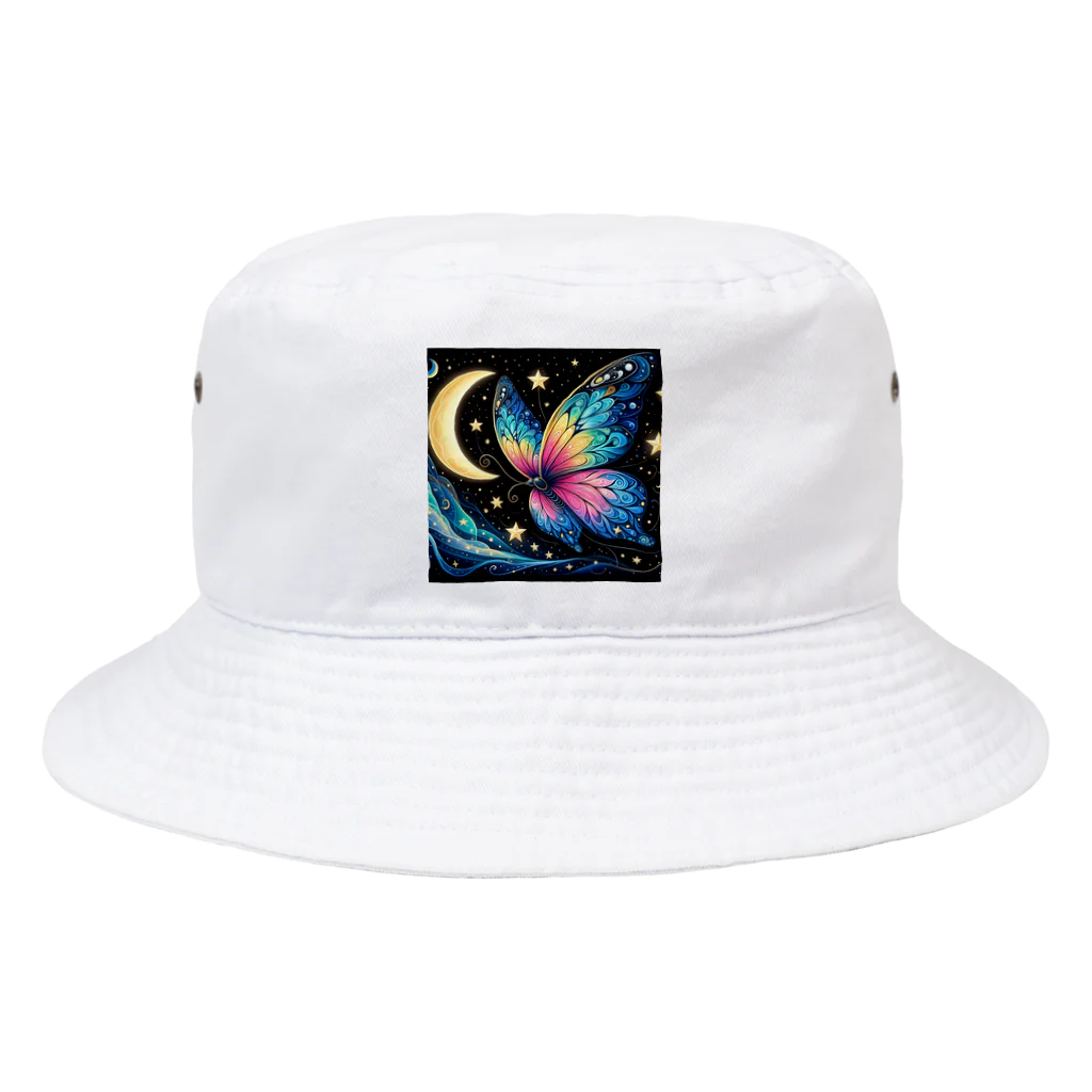 dora0の星空の蝶 Bucket Hat