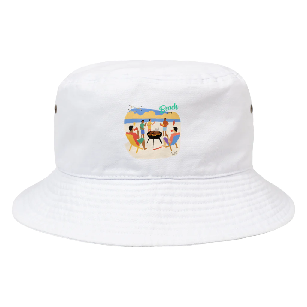 nwkoのビーチパーリー_style02 Bucket Hat