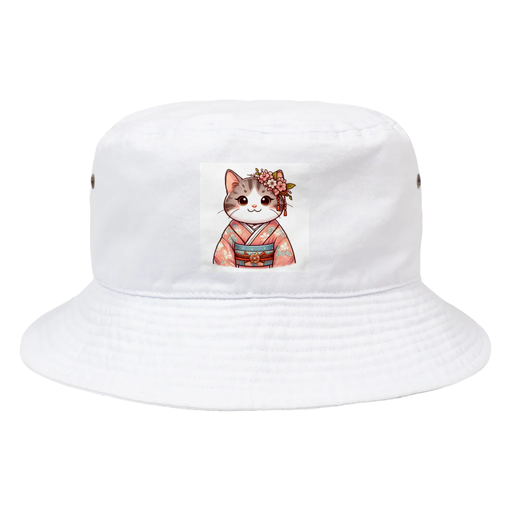 sophie138の舞妓ネコおにゃん Bucket Hat