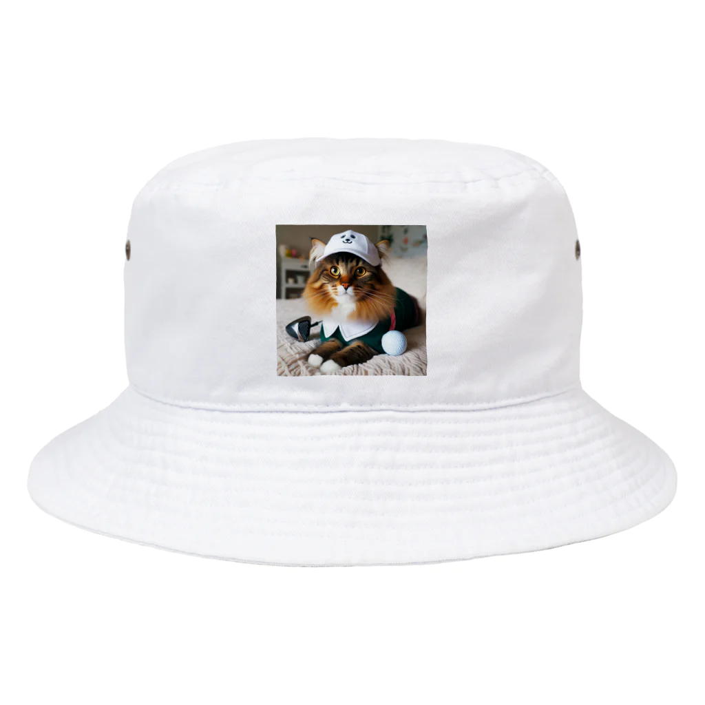 sophie138の猫ゴルファー Bucket Hat