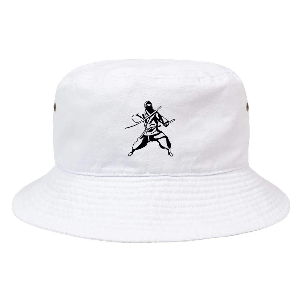 A-KdesignのNinja① Bucket Hat