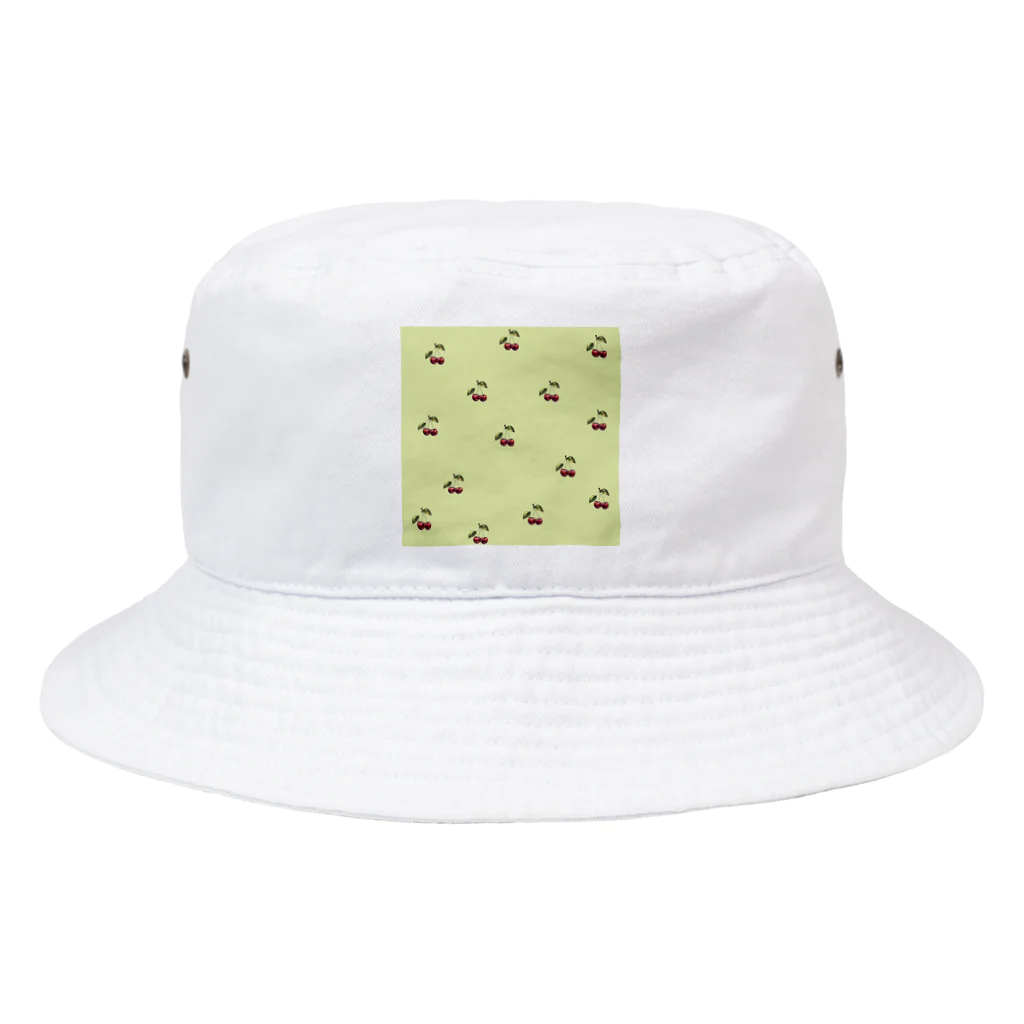 Giraffeinkのさくらんぼ Bucket Hat