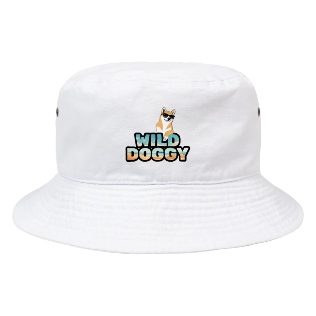 おわんのワイルド柴犬 Bucket Hat