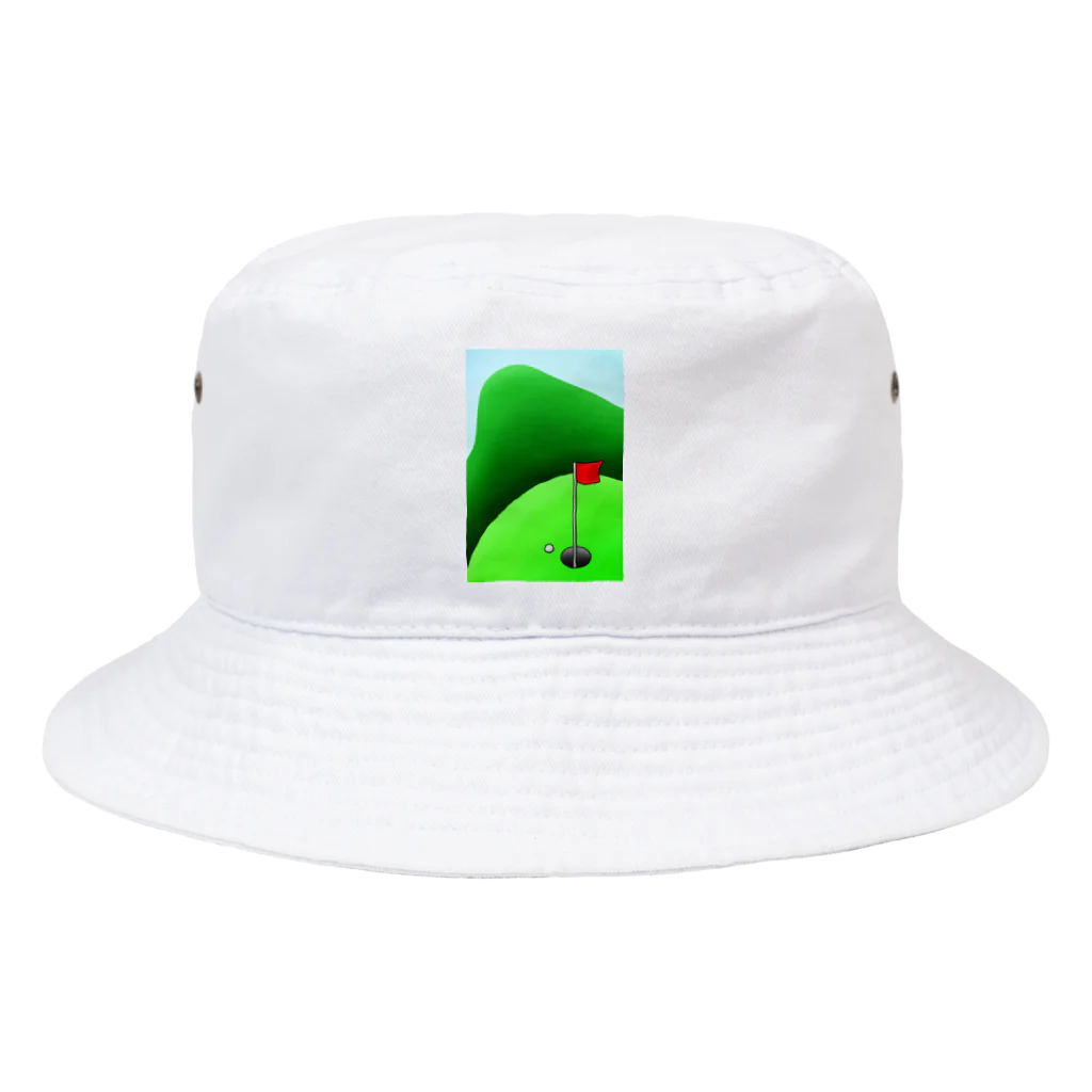 Lily bird（リリーバード）の長くのびるゴルフ場 Bucket Hat