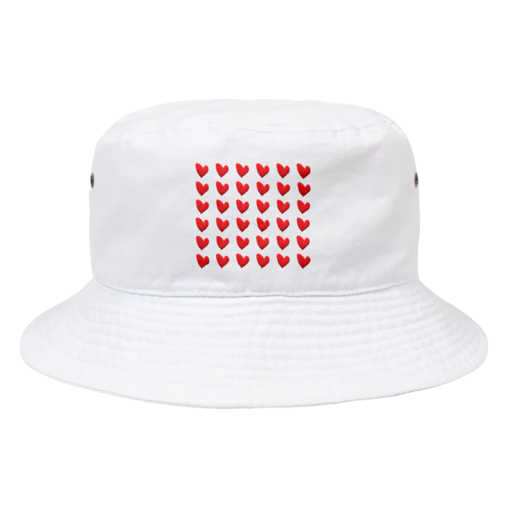 ミラくまの3Dハート Bucket Hat