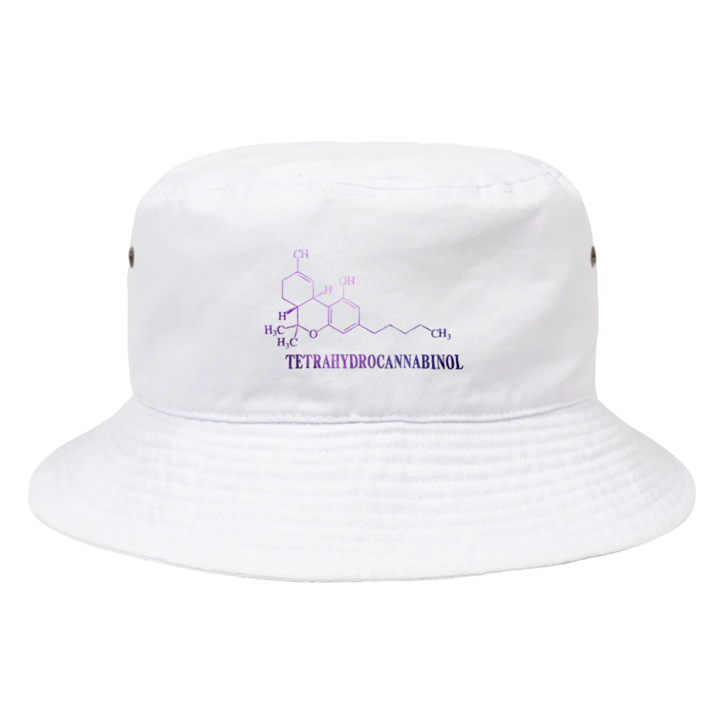 有限会社　√65の【Tetrahydrocannabinol】 Bucket Hat