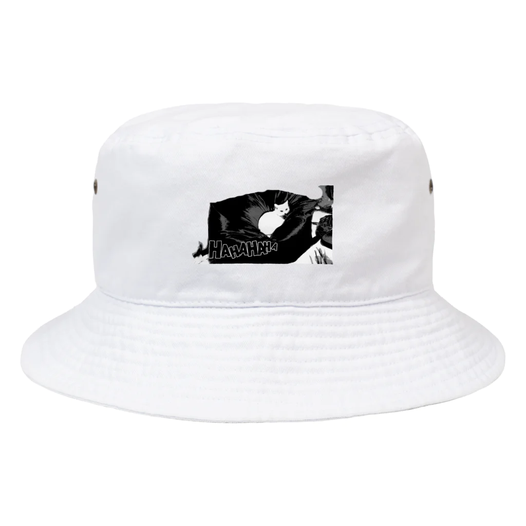 LUIS buleの猫のいるヤクザ事務所 Bucket Hat