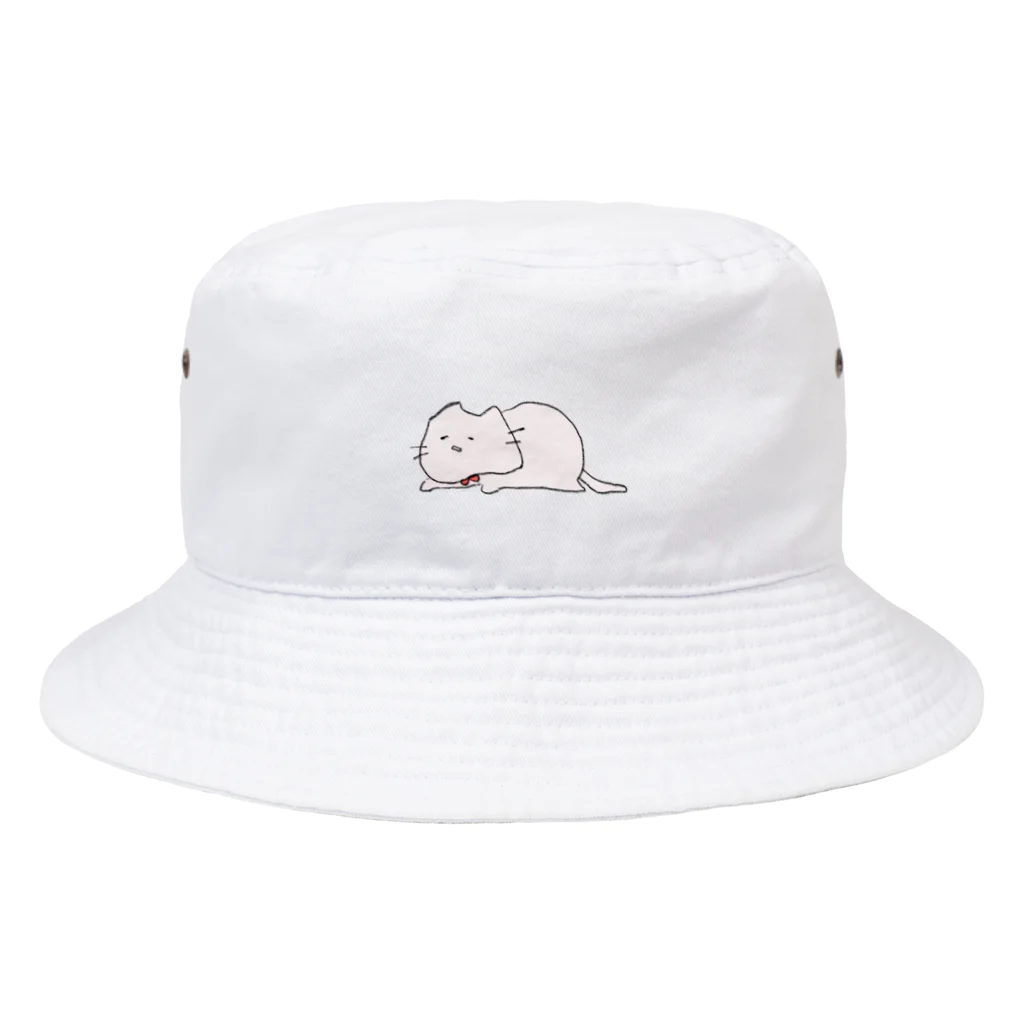七田の眠たい猫 Bucket Hat