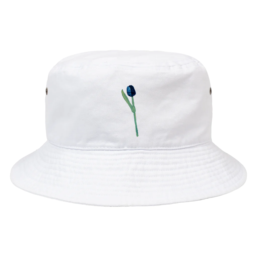 薬師神 トモミのアオイチューリップ Bucket Hat