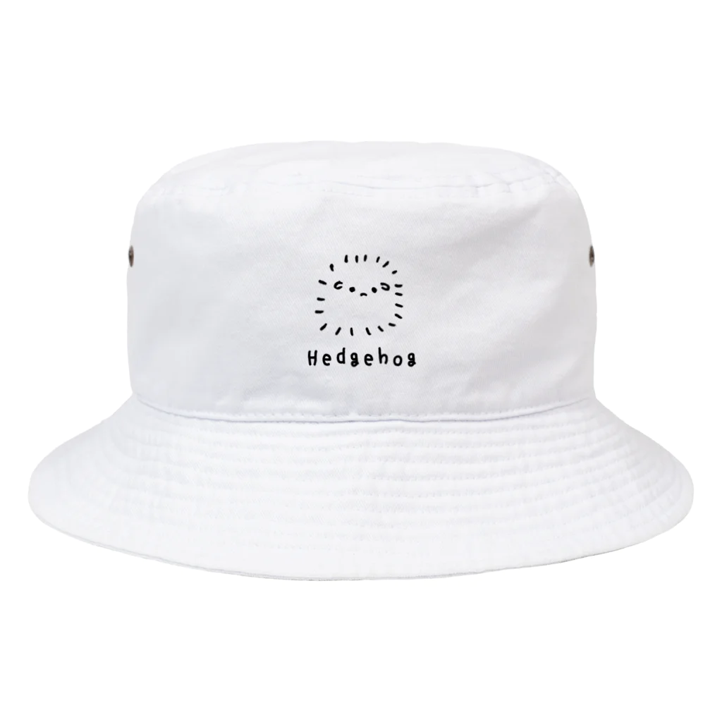 おもち屋さんの無色のハリネズミ Bucket Hat