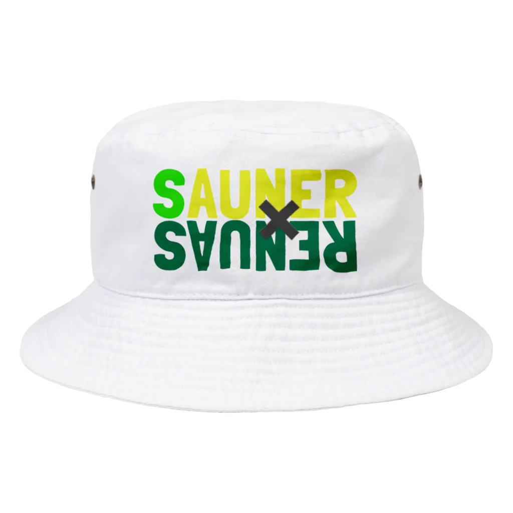 S×SのSAUNER×SAUNER サウナー×サウナー Bucket Hat