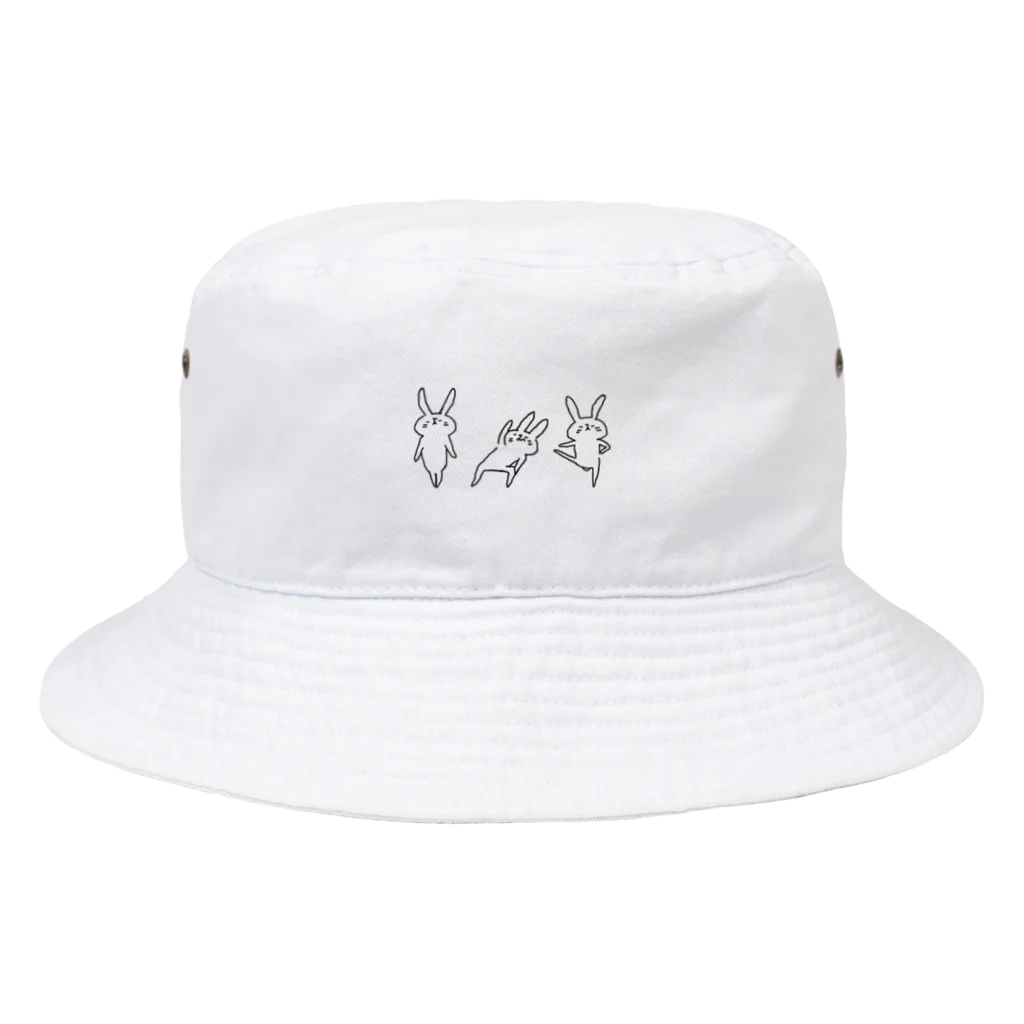 たてはくりえいとのなつみヨガをならう。 Bucket Hat