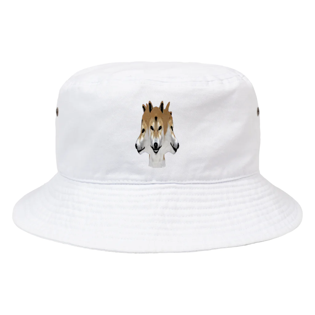 Danke Shoot Coffeeのケルベロス・柴 Bucket Hat