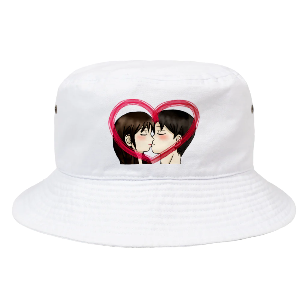 Lily bird（リリーバード）のKiss with heart♥ Bucket Hat