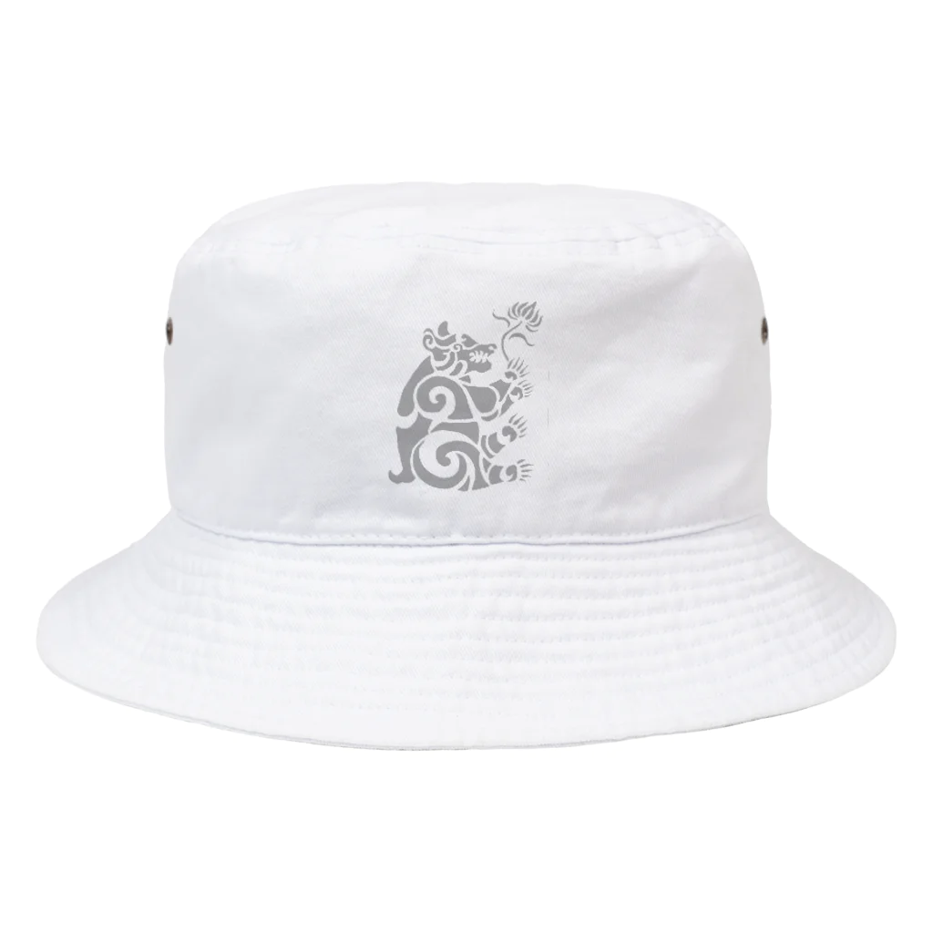 ツバメ堂の中南米風のクマ Bucket Hat