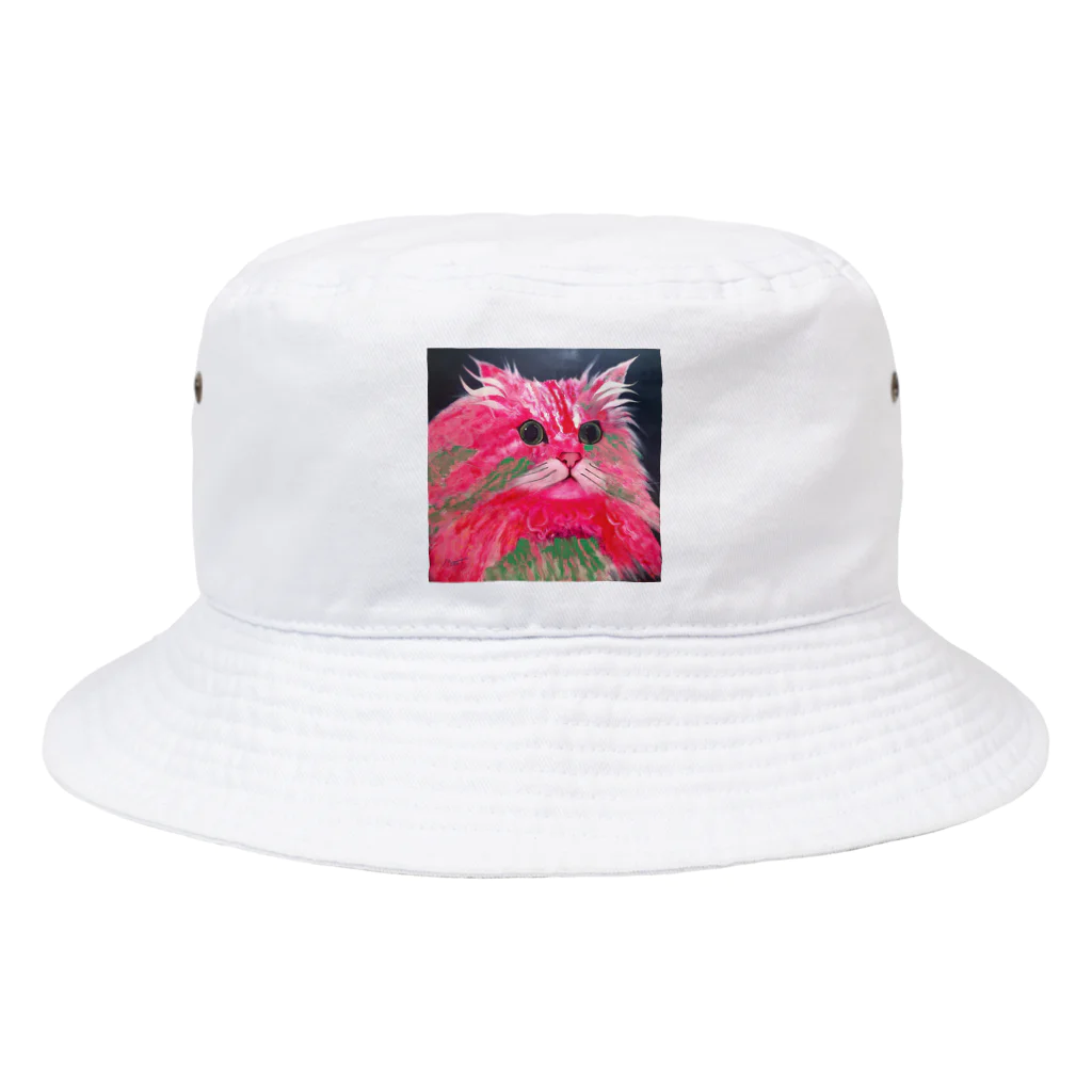 Ange Fleur （アンジュフルール）のRhodonite Cat（ロードナイト キャット） Bucket Hat
