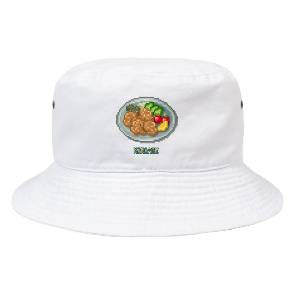 猫と釣り人のカラアゲ Bucket Hat