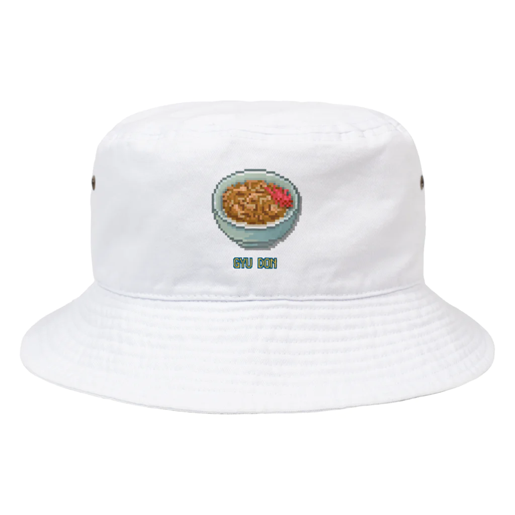 猫と釣り人のギュウドン Bucket Hat