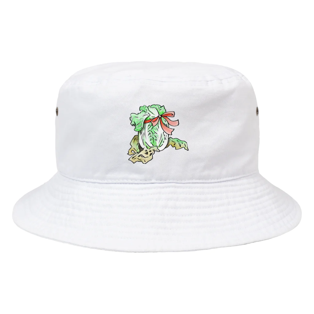 サルハ亭の家庭菜園シリーズ　白菜 Bucket Hat