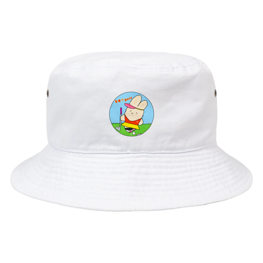 にゃんこ日替り湯のうさ♡golf Bucket Hat