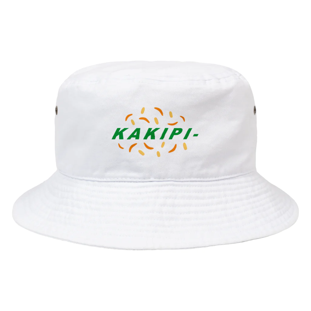 うさぎちゃんアイランドのKAKIPI- 緑 Bucket Hat